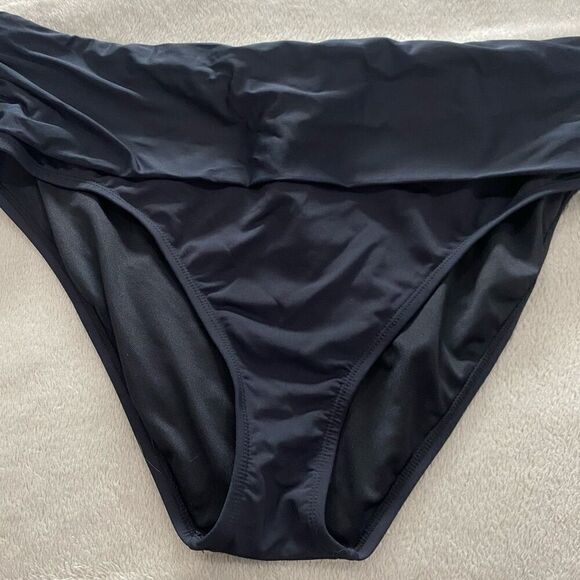 Bleu Rod Beattie Fold Over Bikini Bottoms Size 18W - Picture 3 of 7
